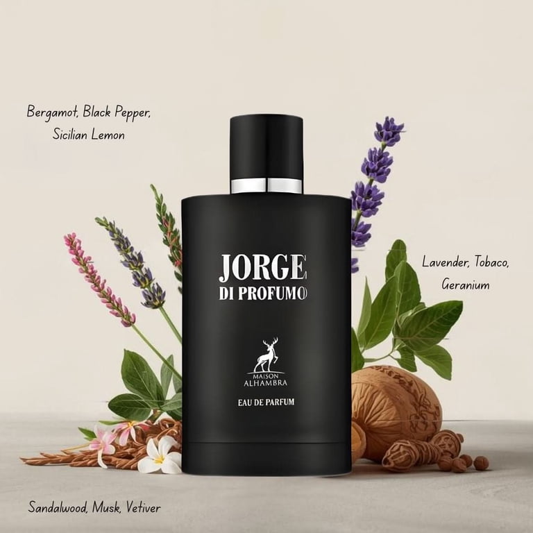Alhambra, Men's Fragrance, Jorge Di Profumo 3.4 oz, Aromatic scent