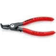 thumbnail image 1 of KNIPEX 48 41 J11 Pinza de precisión para anillos de retención Para anillos de retención interiores en taladros recubiertos de plástico antideslizante acabado pavonado 130 mm, 1 of 1