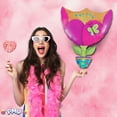 thumbnail image 4 of PMU Valentine's Day 35 Inches Mylar - Foil Balloons Fantasy Tulip Proposal, Photo Props Special Events, Party Decoration and Accessories (1/Pkg) Pkg/1, 4 of 4