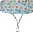 thumbnail image 5 of Visland Baby Sun Hat Toddler Sun Hat Kids Breathable Bucket Sun Hat Adjustable Stay on Chin Strap Summer Play, 5 of 6