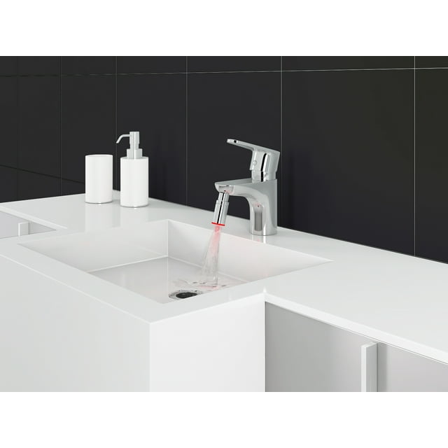 Ancona Robinet de Salle de Bain Sola avec Lumière LED en chrome