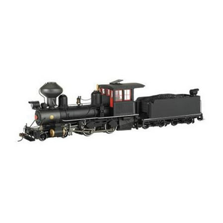 *TOP On30 Spec 4-4-0/DCC, Blk/Red/W Multi-Colored