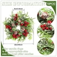 thumbnail image 2 of Corona de velas navideñas Lyrow Norfolk Pine, 18 unidades, 2 of 6