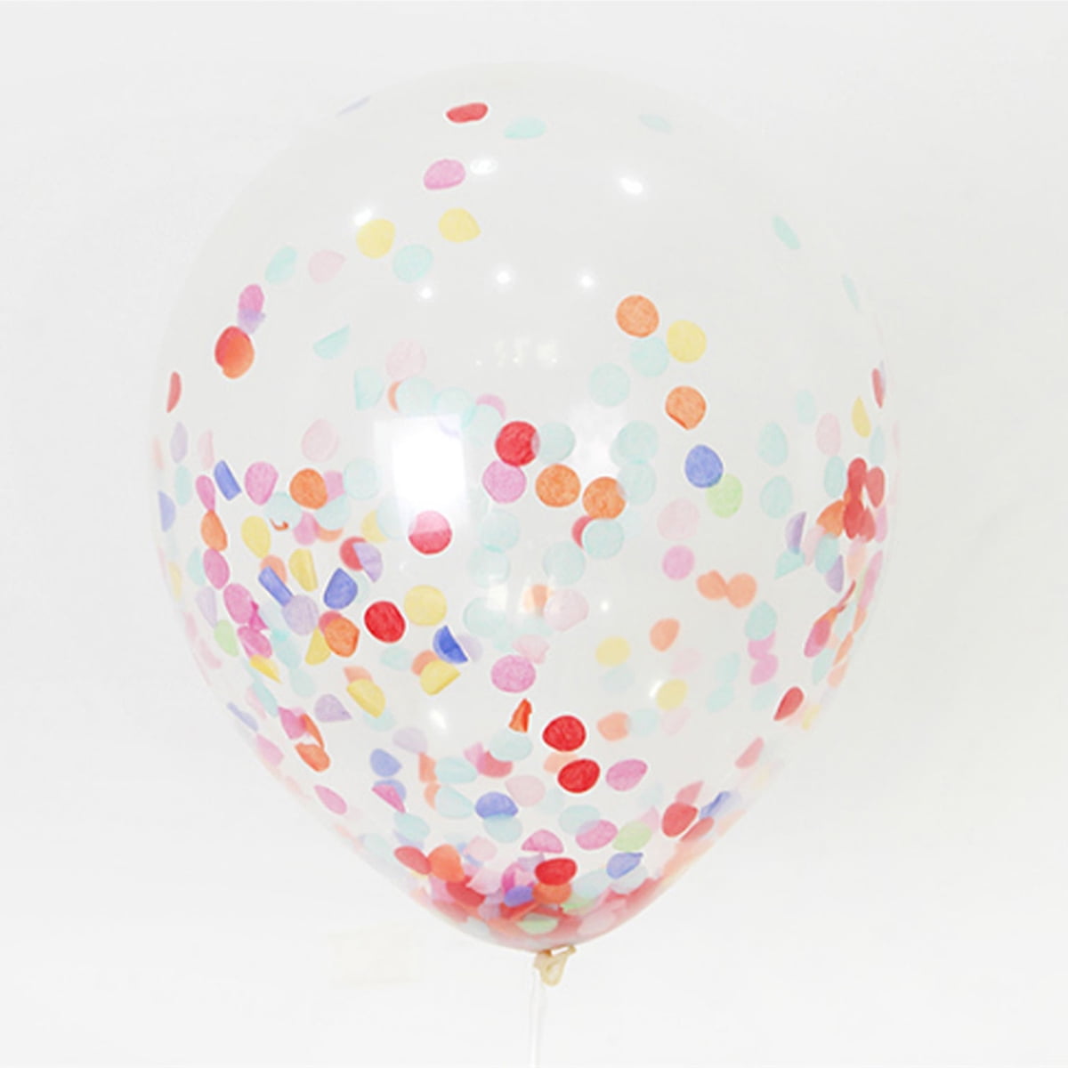 GIANT Multi Coloured CONFETTI BALLOONS 3 Pk ~ 36" INCH ~ Party Garland available