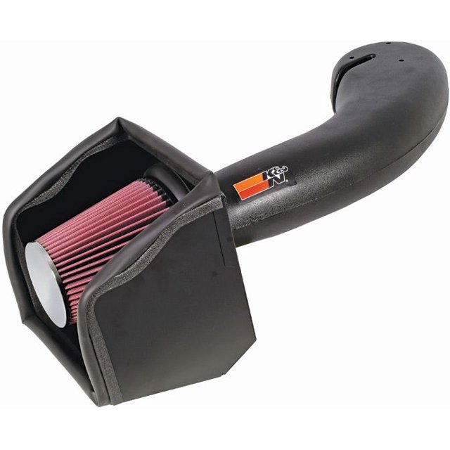 K & N Filters 57-3026 Cold Air Intake 57 Series Generation II Black Polyethylene Tube; Red Filter