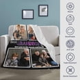 thumbnail image 5 of Custom Blanket Gifts for MOM, Customized Blankets with Photos, Make a Personalized Bed Throws to My Mom for Mothers Day, Custom Souvenir Throw Blanket for Best Mom Ever Blankets, 5 of 5