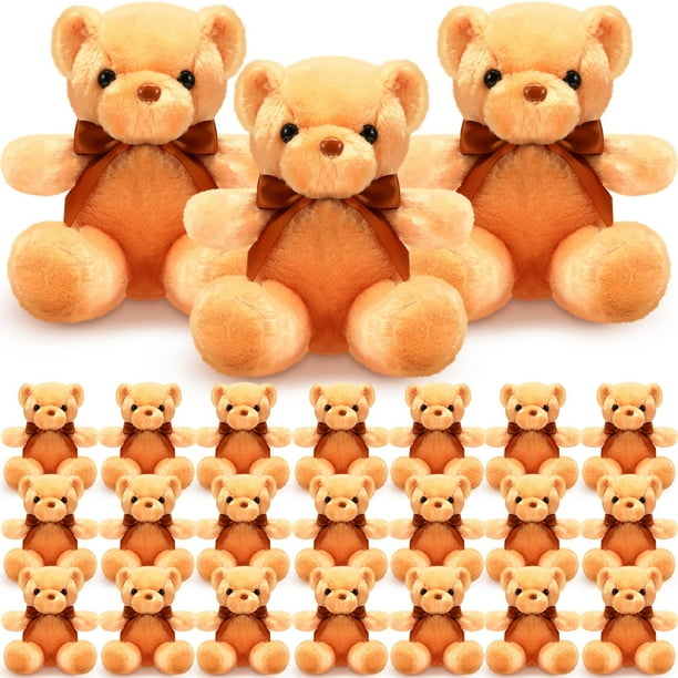 Peluche de peluche con forma de oso Hyden, 30 cm, 24 unidades, clase de regalo 2025