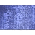 thumbnail image 1 of Ahgly Company Indoor Rectangle Oriental Blue Industrial Area Rugs, 2' x 4', 1 of 4