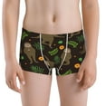 thumbnail image 5 of Yiaed Sloth Doing Yoga Print Boys' Boxer Briefs Cotton Casual Stretch Comfort Boys Boxers - Kids Boxer Briefs Underwear for Boys (6-18)-XX-Small, 5 of 5