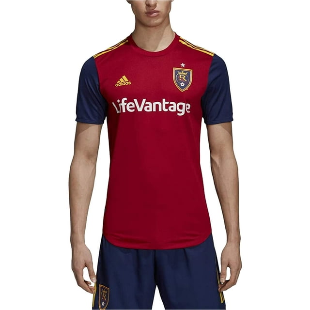Adidas Hommes Real Salt Lake Jersey, Rouge, Grand