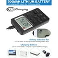 thumbnail image 5 of Portable Radio, AM FM Mini Rechargeable Battery Personal Digital Tuning Stereo Pocket Walkmen Radios with Earphone, 5 of 5
