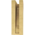 thumbnail image 4 of 3"W x 6"D x 9"H Classic Moab Rough Cedar Woodgrain TimberThane Corbel, Primed Tan, 4 of 6