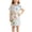 Multicolor G, variant on SROBPTY Teen Girls Dresses Print Crew Neck Short Sleeve Sleep Mid-Length Dress for 3-13Y