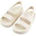 thumbnail image 4 of Women's Flat Sandals, 2-Strap Open Toe Back Strap Summer Sandal D90121, 4 of 5