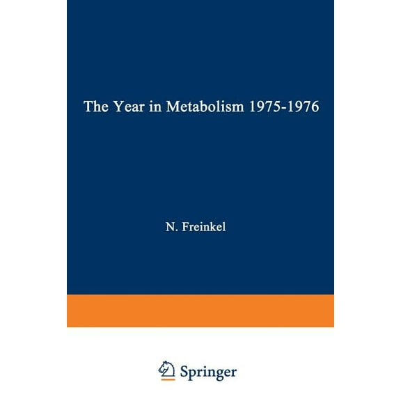 The Year in Metabolism 1975-1976, (Paperback)
