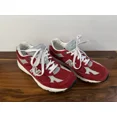 thumbnail image 1 of New Balance 991 Sneakers Shoes Men’s Size US 6.5 Reflective Material Red Suede, 1 of 6