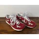 thumbnail image 1 of New Balance 991 Sneakers Shoes Men’s Size US 6.5 Reflective Material Red Suede, 1 of 6