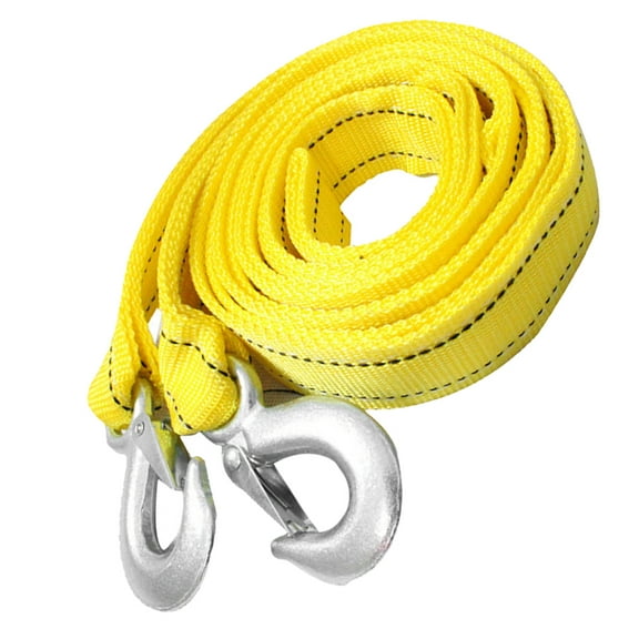 ROSENICE Car Tow Rope Lightweight Tow Rope Towing Safety Strap Car Strap Tow Pulling Rope Tow Straps Truck 460.00X4.00X0.20CM
