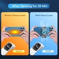 thumbnail image 3 of Cooler for Mobile Phone,Phone Cooler Radiato Smartphone Phone Cooler Radiator for iPhone iOS/Android Gaming Semiconductor Heatsink Cell Phone Cooling Fan Mobile Radiator Cooling, 3 of 7