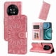 thumbnail image 1 of Funda tipo cartera GANGXUN para Honor Magic 4 Pro , diseño girasol, cuero PU, soporte, cierre magnético, tarjetero, 1 of 5
