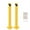 2-pack, variant on Bollard Post 24 inch, Safety Bollard Post in Ground, Removable Steel Bolt Down Parking Bollards, Yellow