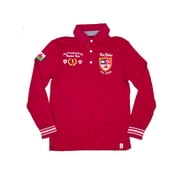 Long Sleeve Varisty Polo (Little Boy & Big Boy)