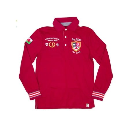 Long Sleeve Varisty Polo (Little Boy & Big Boy)