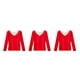 thumbnail image 4 of Minnieouse Camisa térmica Ropa interior de invierno Ropa de abrigo Moda Tamaño compacto Lavable Top Lencería larga al tacto DIY Prop Rojo Type1 NO1, 4 of 6