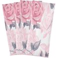 thumbnail image 3 of Dreamtimes Dishcloth, Kitchen Towel, Kitchen Gifts for Restaurant, Kitchen, Party, Pink Roses, 3 of 7