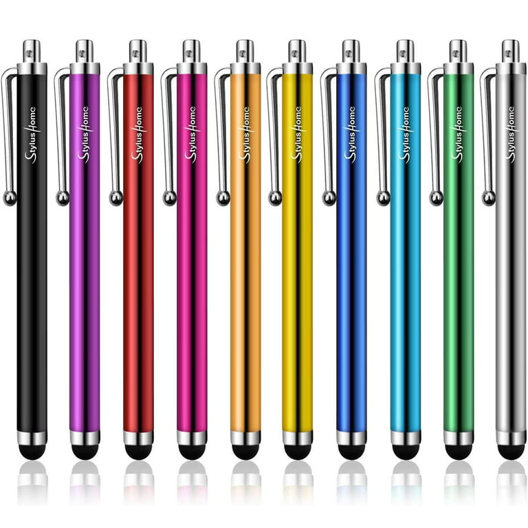 94MCTMC Stylus Pens for Touch Screens, StylusHome 10 Pack Universal 2 in 1  Capacitive Stylus Ballpoint Pen for iPad iPhone Tablets