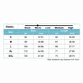 thumbnail image 6 of Women'S Shirts Fashion 3/4 Length Sleeve T Shirts Cute Crewneck Casual Tops Basic Blouses Blue XXL, 6 of 6
