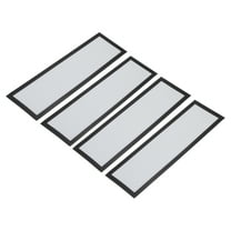 4Pcs Floor Vent Covers, 12"x4" Magnetic Floor Register Air Vent Screen, White