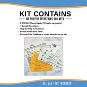 At-Home Paternity DNA Collection Kit - 1 Alleged Father & 2 Children | My Forever DNA