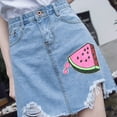 thumbnail image 4 of GOOHOCHY 1pcs Shining Watermelon Clothing Patch Sticker DIY Handmade Hole Filling Patch Sticker Accessory for Clothing Bags Crafts, 4 of 8