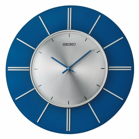Seiko QXA800LLH Wall Clock, Blue