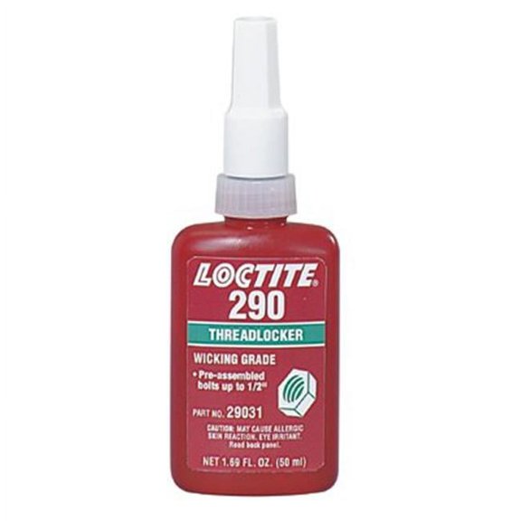 Loctite 290 Strength Threadlocker, 10 mL Bottle, Green