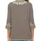thumbnail image 4 of Blusas Mexicanas para Mujer, Camisas Bordadas, Ropa Hippie, Túnicas de Fiesta, Blusas Bohemias Campesinas de Talla Grande. Gris XXL, 4 of 6