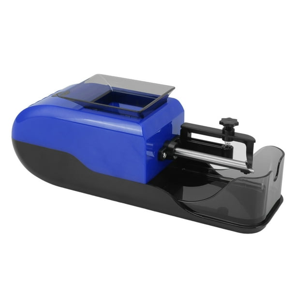 does walmart sell cigarette rollers 8mm Full Automatic Cigarette Rolling Machine Electric Cigarette Roller  Maker 100‑240V Blue US Plug