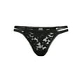 thumbnail image 2 of No Boundaries Strappy Lace Thong Panty, Women's and Women's Plus, 2 of 2