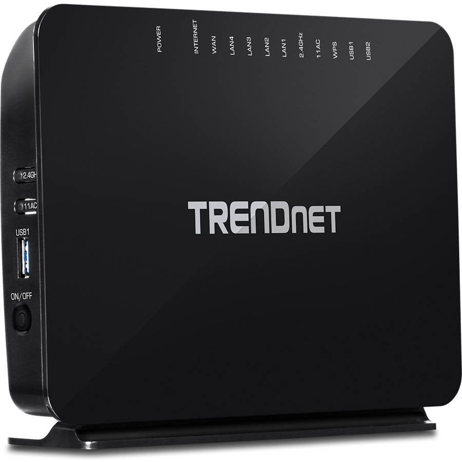 TRENDnet AC750 Wireless VDSL2 Modem Router by TRENDnet