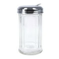 thumbnail image 7 of JHEHF Glass Sugar Dispenser with Pour Spout and Stainless Steel Flip Lid Multifunctional Durable Thick Glass Sugar Container Dispenser for Coffee Bar, Pepper, Clear, 7 of 7