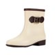 thumbnail image 2 of Zapatos impermeables antideslizantes para mujer, zapatos de lluvia de Color sólido, botas medias con cerrojo de tacón bajo de plástico Wmkox8yii  ghj492, 2 of 4