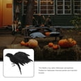 thumbnail image 3 of HEALEEP De Cuervo Artificial Ligero De Madera Y Plumas Para Otoñal, 3 of 8
