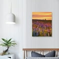 thumbnail image 3 of Nawypu Wall Art Beautiful blooming lupin flower New Zealand Canvas Print Pictures Stretched &amp; Framed Modern Wall Painting Home Decor for Living Room Bedroom Ready to Hang, 3 of 4