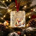 thumbnail image 4 of Clearance Under $1 Sparkling Acrylic Christmas Ornament – Cash or Gift Card Holder for Tree Hanging and Holiday Gifting, 4 of 5