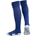thumbnail image 2 of Girls Boys Thick Terry Bottom Long Soccer Socks For Kids 6-14 Years Sports Training Outdoor Wear, 2 of 3