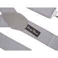 thumbnail image 2 of Gravity Threads Classic Heavy Duty Quality Clip Suspenders, Grey, 2 of 2
