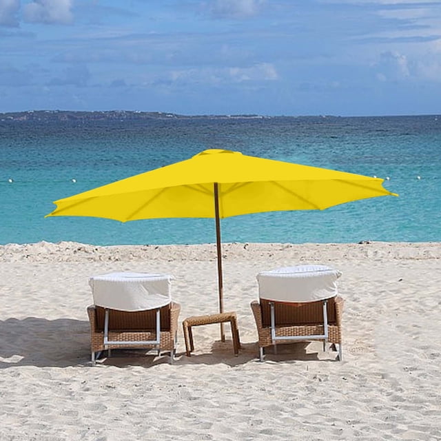 JJBNSH Housse de Remplacement Imperméable pour Parasol de Patio Extérieur
