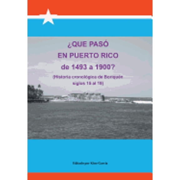 Que Paso En Puerto Rico de 1493 a 1900?: (Historia Cronologica de Boriquen) (Hardcover)