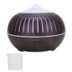 thumbnail image 1 of Household Aroma Diffuser Hollow Air Humidifier with Night Light Deep Wood Grain (110‑240V)EU Plug, 1 of 4